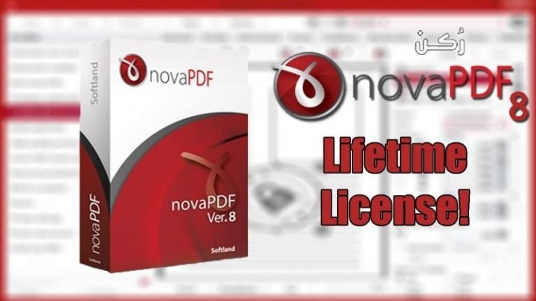  برنامج إف novaPDF 10.0