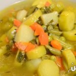طريقة عمل شوربة خضار للشيف نجلاء الشرشابي