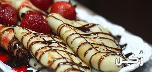 طريقة عمل كريب النوتيلا نجلاء الشرشابي