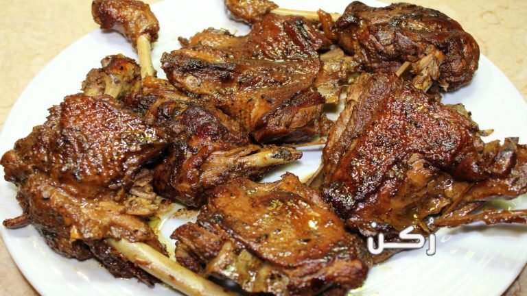 طريقة عمل بط محشي وبط مقلي