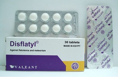 ديسفلاتيل Disflatyl أقراص لعلاج الانتفاخ ومشاكل القولون والمعدة