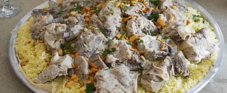 طريقة عمل المنسف باللحم على الطريقة الأردنية