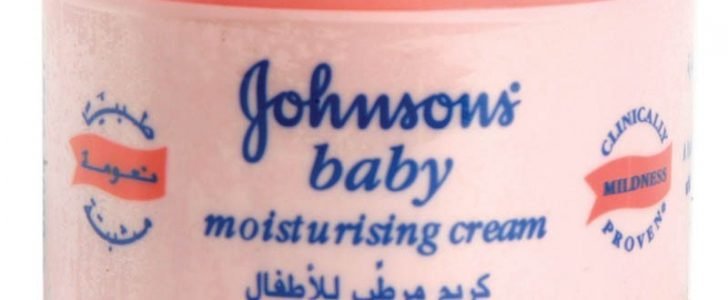 كريم ترطيب جونسون للأطفال للوقاية من الجفاف