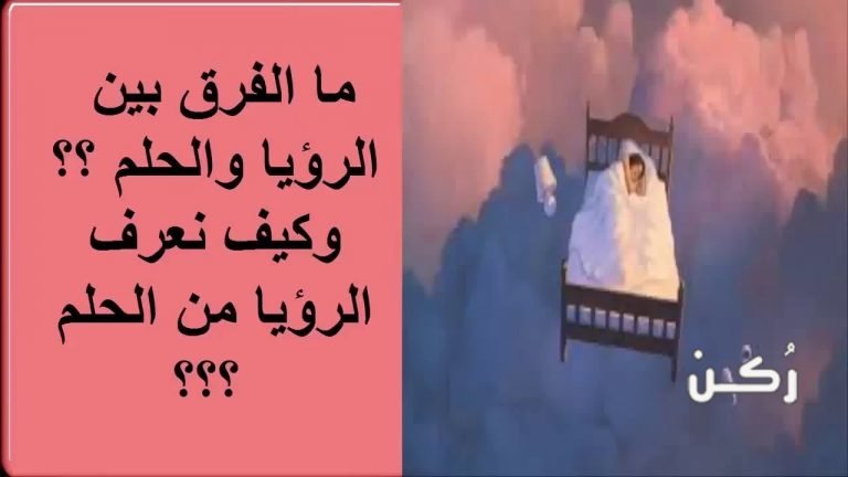 الحلم والرؤيا