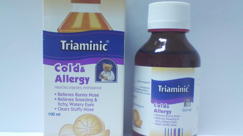 دواء تريامينك Triaminic علاج البرد والسعال