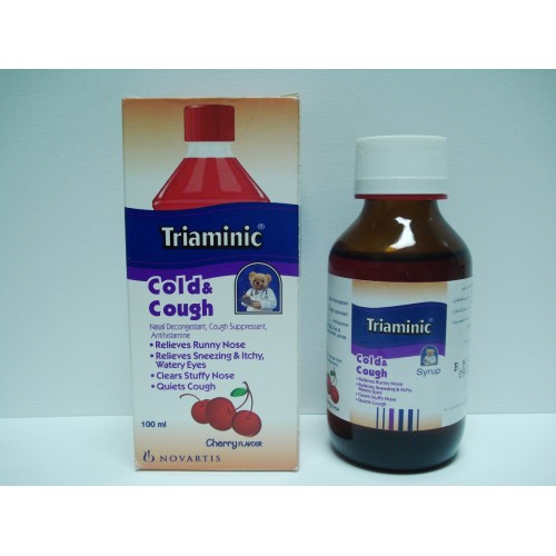 دواء تريامينك Triaminic علاج البرد والسعال