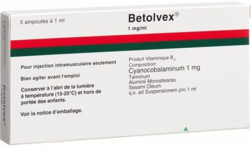 دواعي استخدام حقن Betolvex