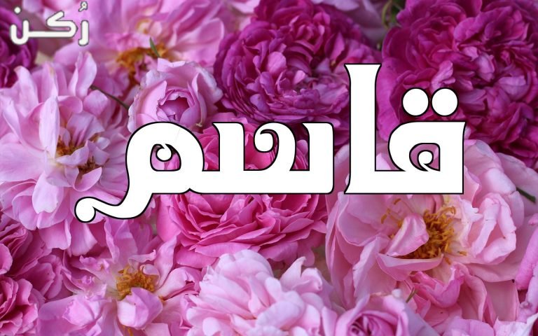 معنى اسم قاسم في اللغة العربية