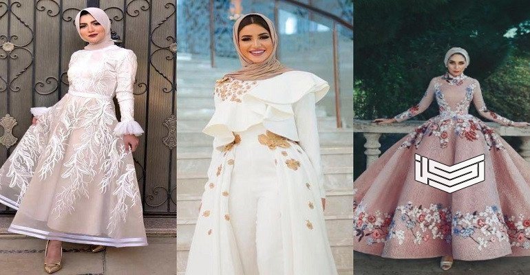 فساتين خطوبة محجبات