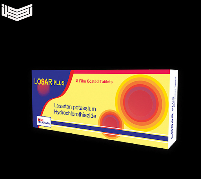 اقراص لوسار بلس Losar Plus لعلاج ارتفاع ضغط الدم