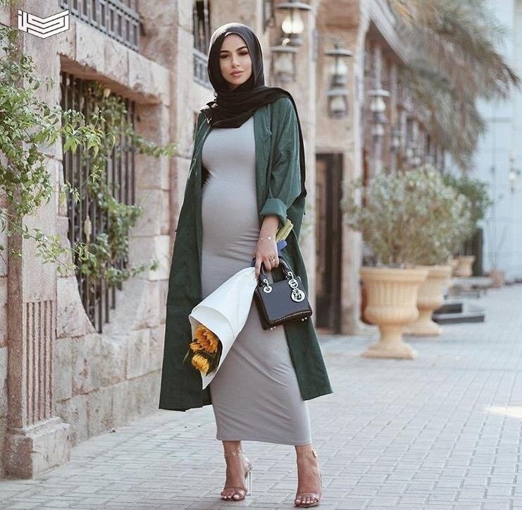 ازياء حوامل للمحجبات