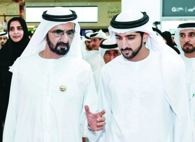 حمدان بن محمد يحتفي بيوم الأب العالمي