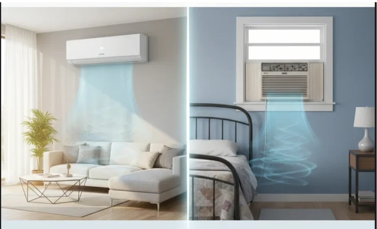 الفرق بين مكيف شباك ومكيف سبليت